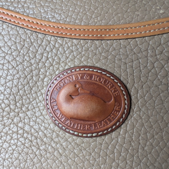 Dooney & Bourke Tan and Brown Crossbody Bag - Picture 6 of 8